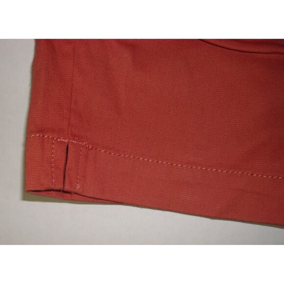 Womens 8 New NWT Orange Hike Shorts Pocket Long UPF 40 Trail Elle Prana Knicker - Picture 5 of 7